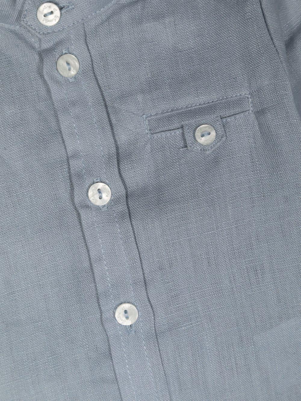 Camicia grigia neonato