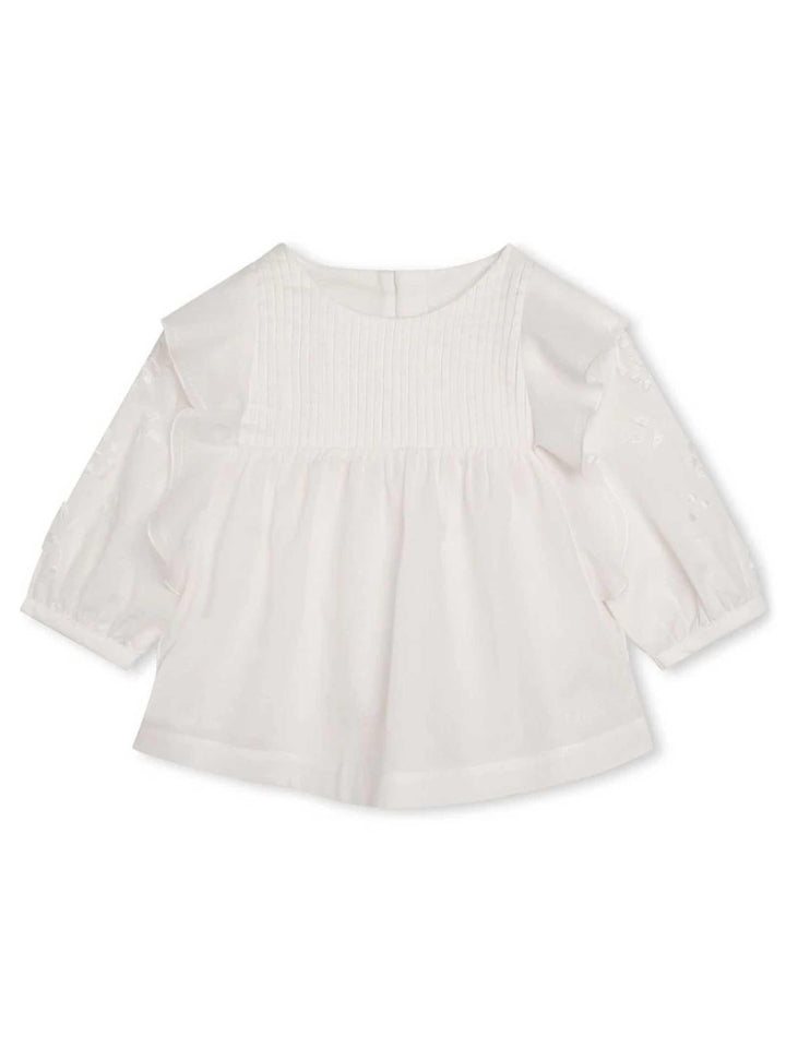 Blusa bianca neonata