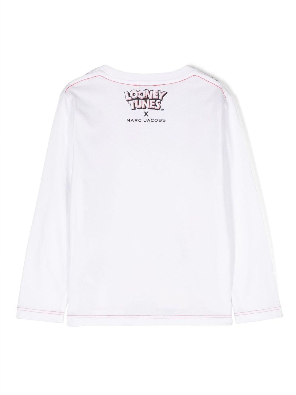 T-shirt bianca bambino W25610 10P Marc Jacobs Kids 