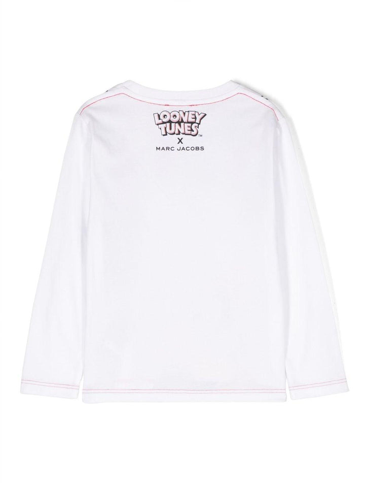 T-shirt bianca bambino W25610 10P Marc Jacobs Kids 