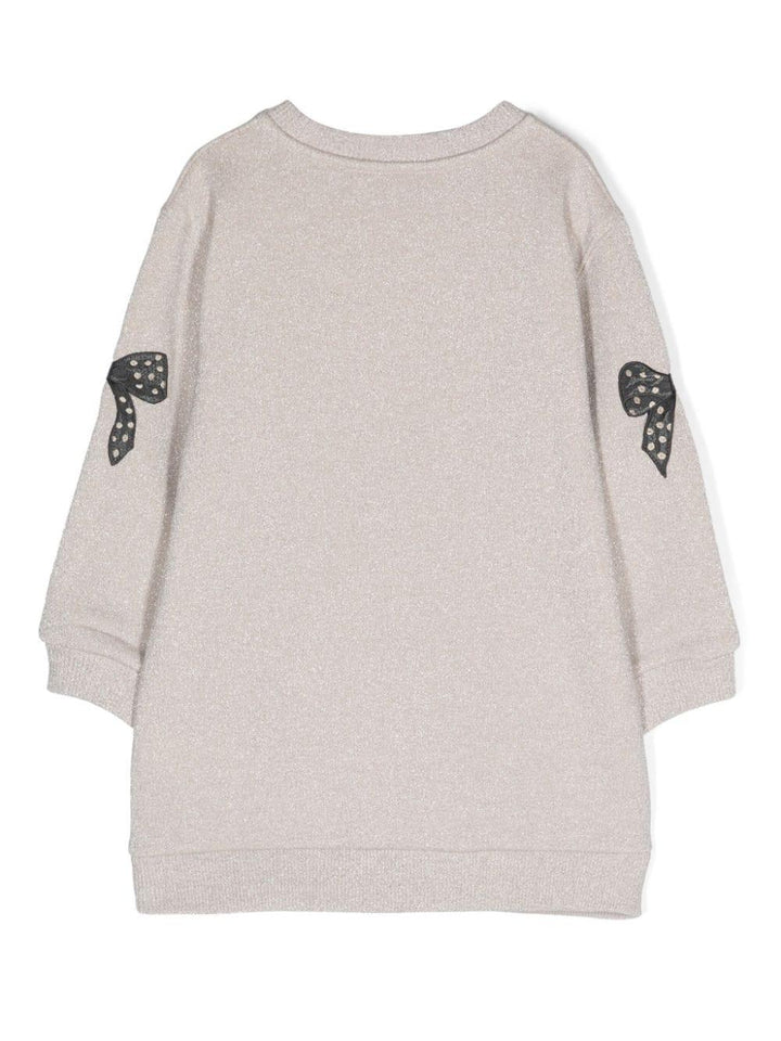 Abito beige bambina