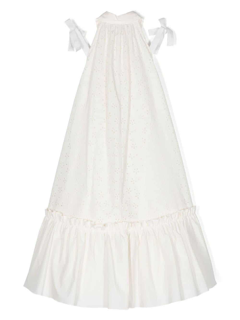 Abito bianco bambina PFAB027CE010A 0000 PHILOSOPHY KIDS 