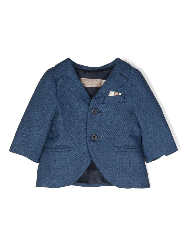 Giacca blu neonato