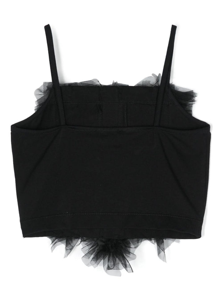 Top nero bambina