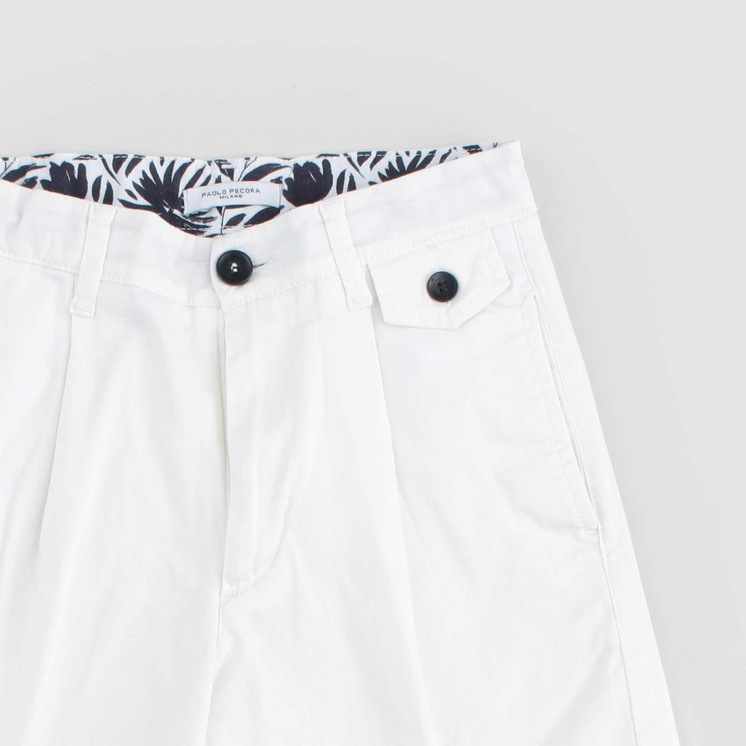 bermuda bianco bambino