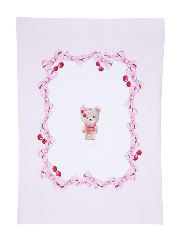 Coperta rosa neonata 35C0073000 9099 Monnalisa kids 