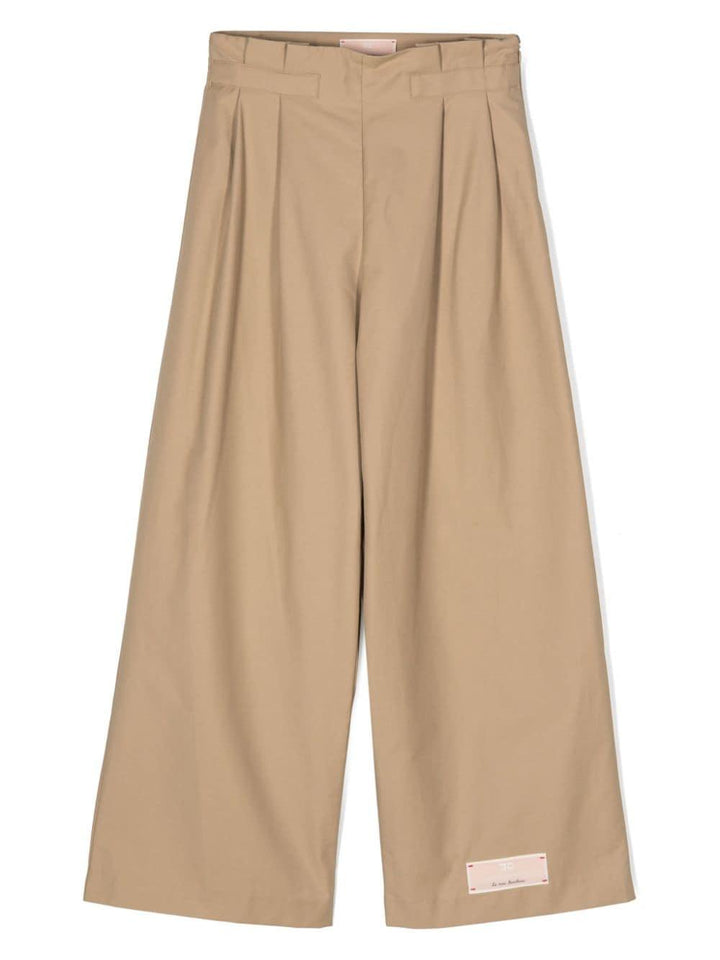 Pantaloni beige bambina