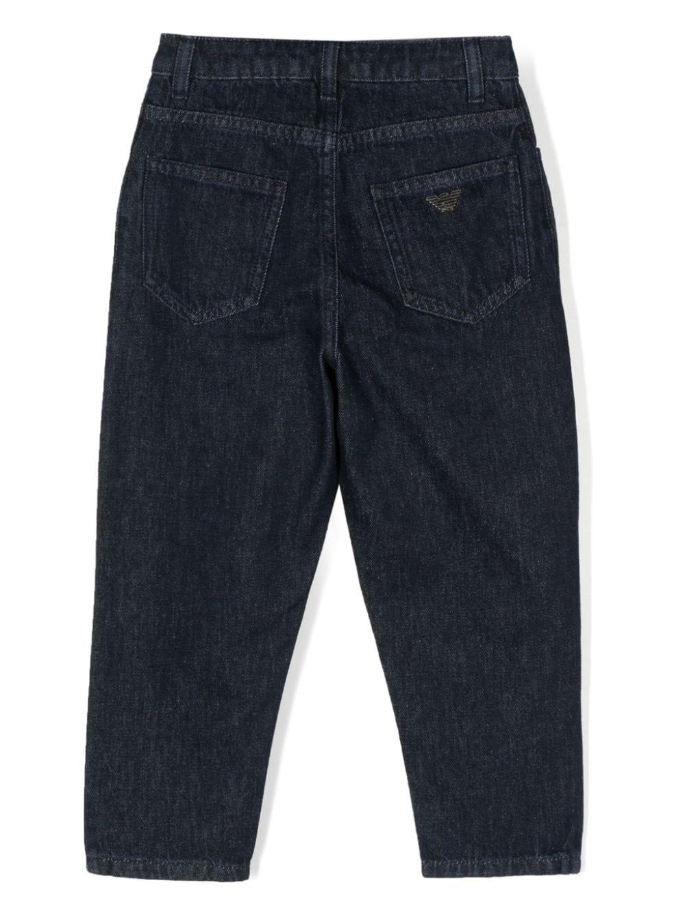 Pantaloni blu denim bambino