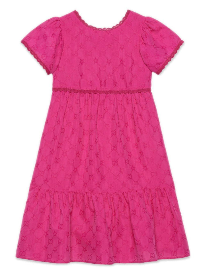 Abito bambina  fucsia