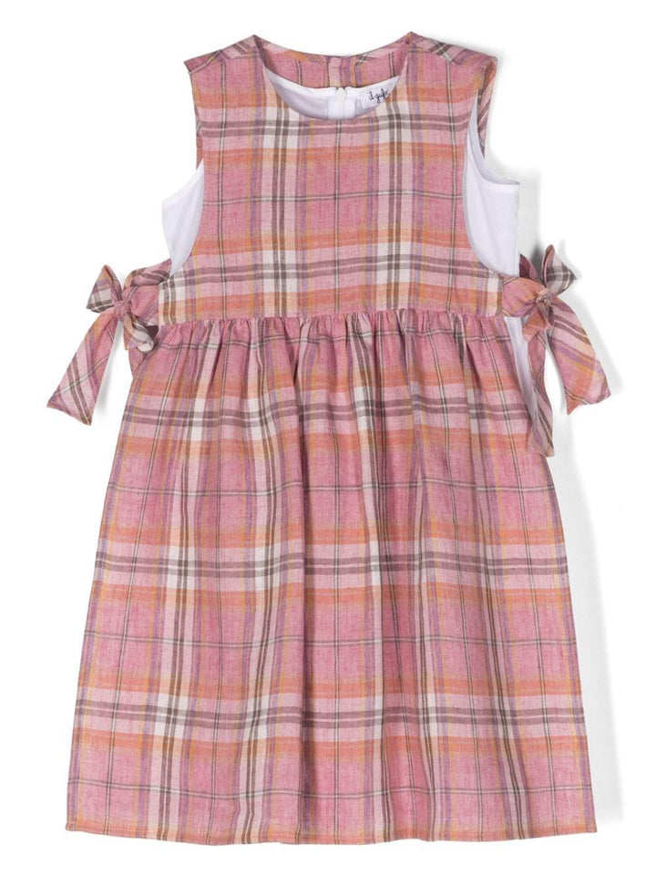 abito rosa bambina