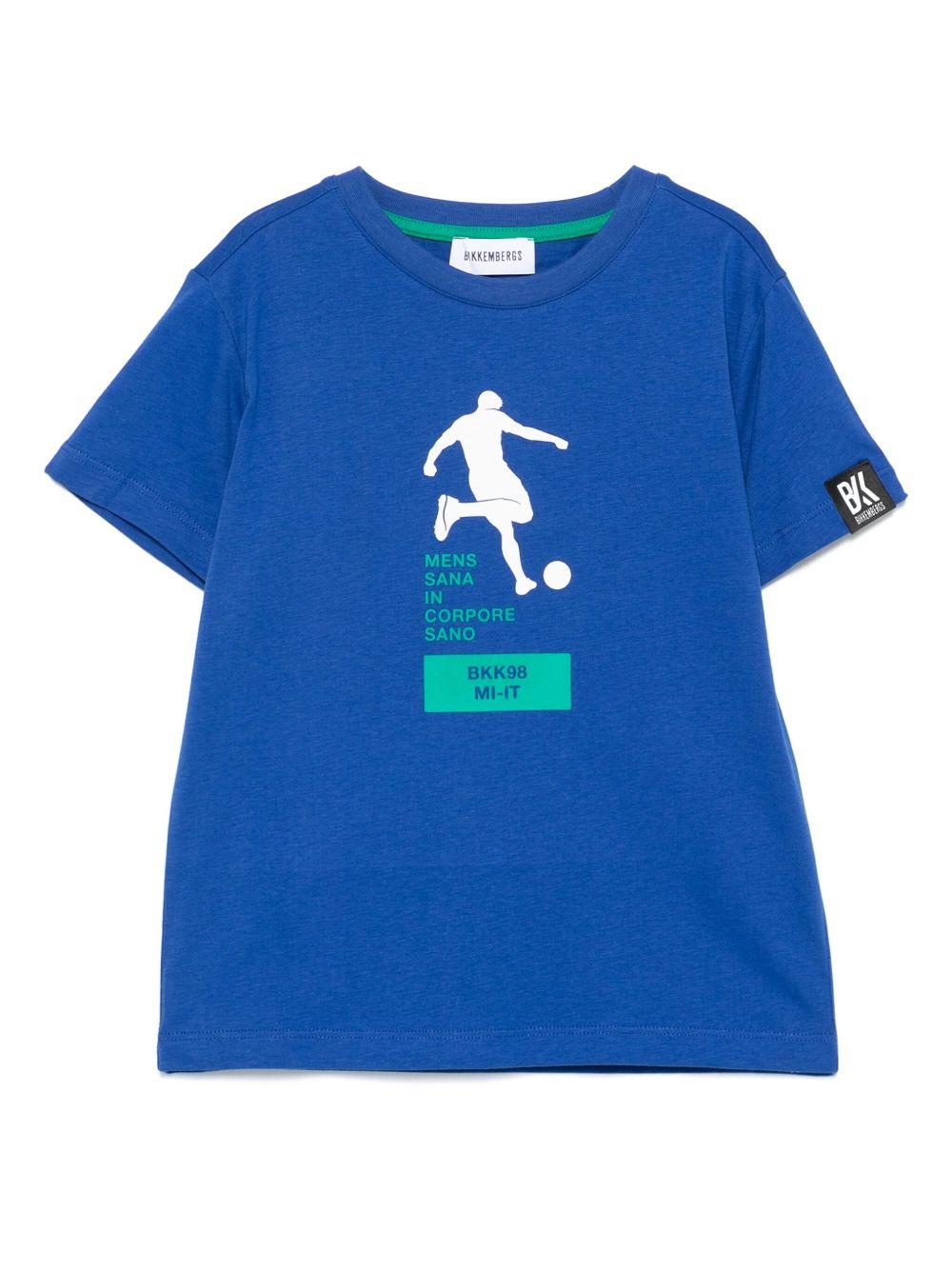 t-shirt azzurra bambino