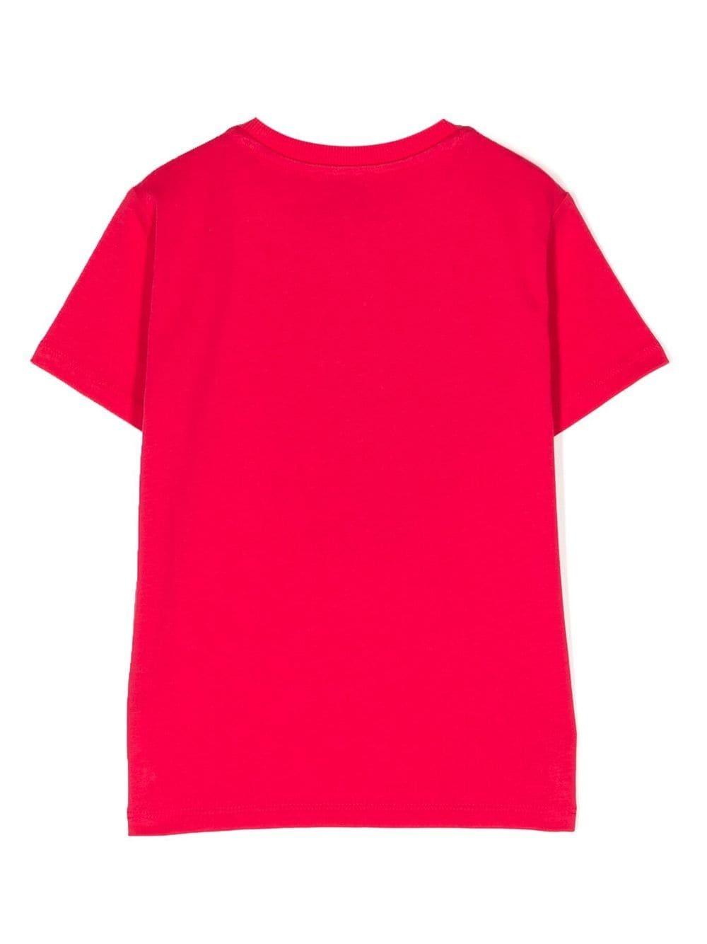 T-shirt fucsia bambina K15655 491 KENZO KIDS 
