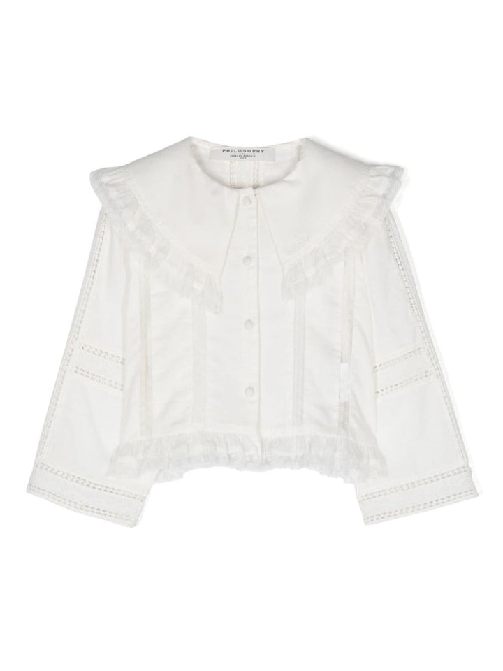 camicia bianca bambina