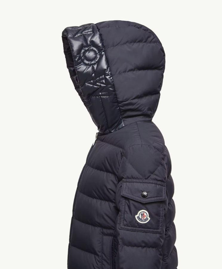 giubbino blu bambino 1A00004597YW 778 Moncler Kids 