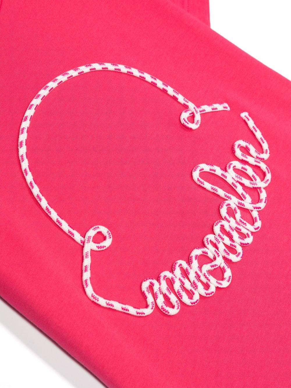 T-shirt fucsia bambina