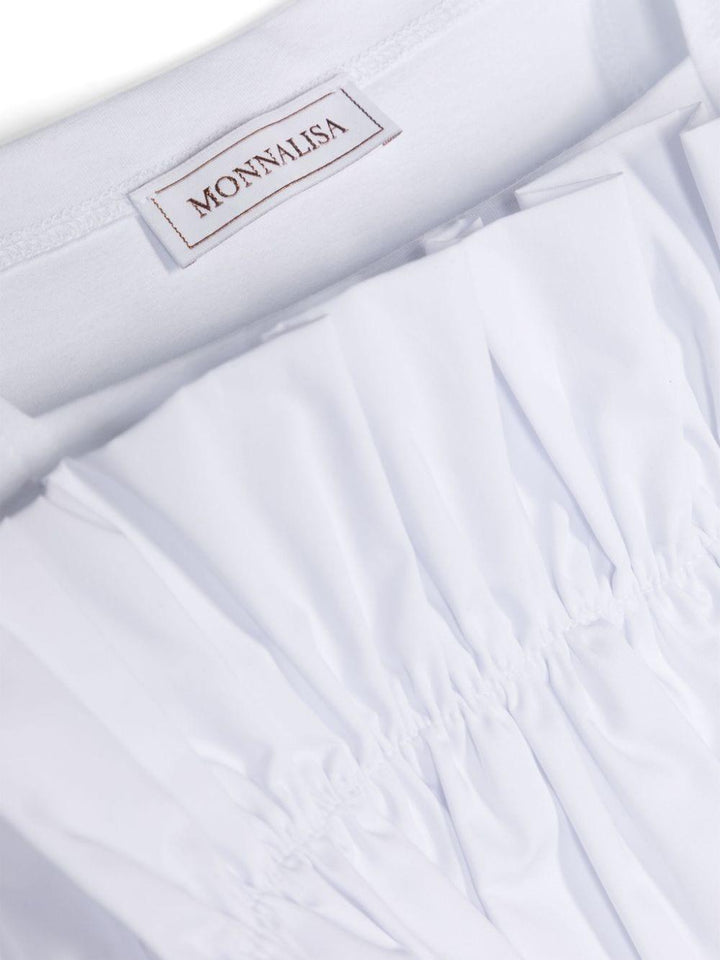 Blusa bambina bianca