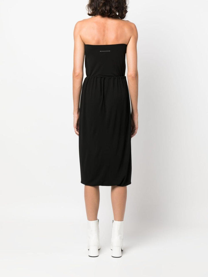 Abito nero donna S52DD0007S23565 900 MM6 