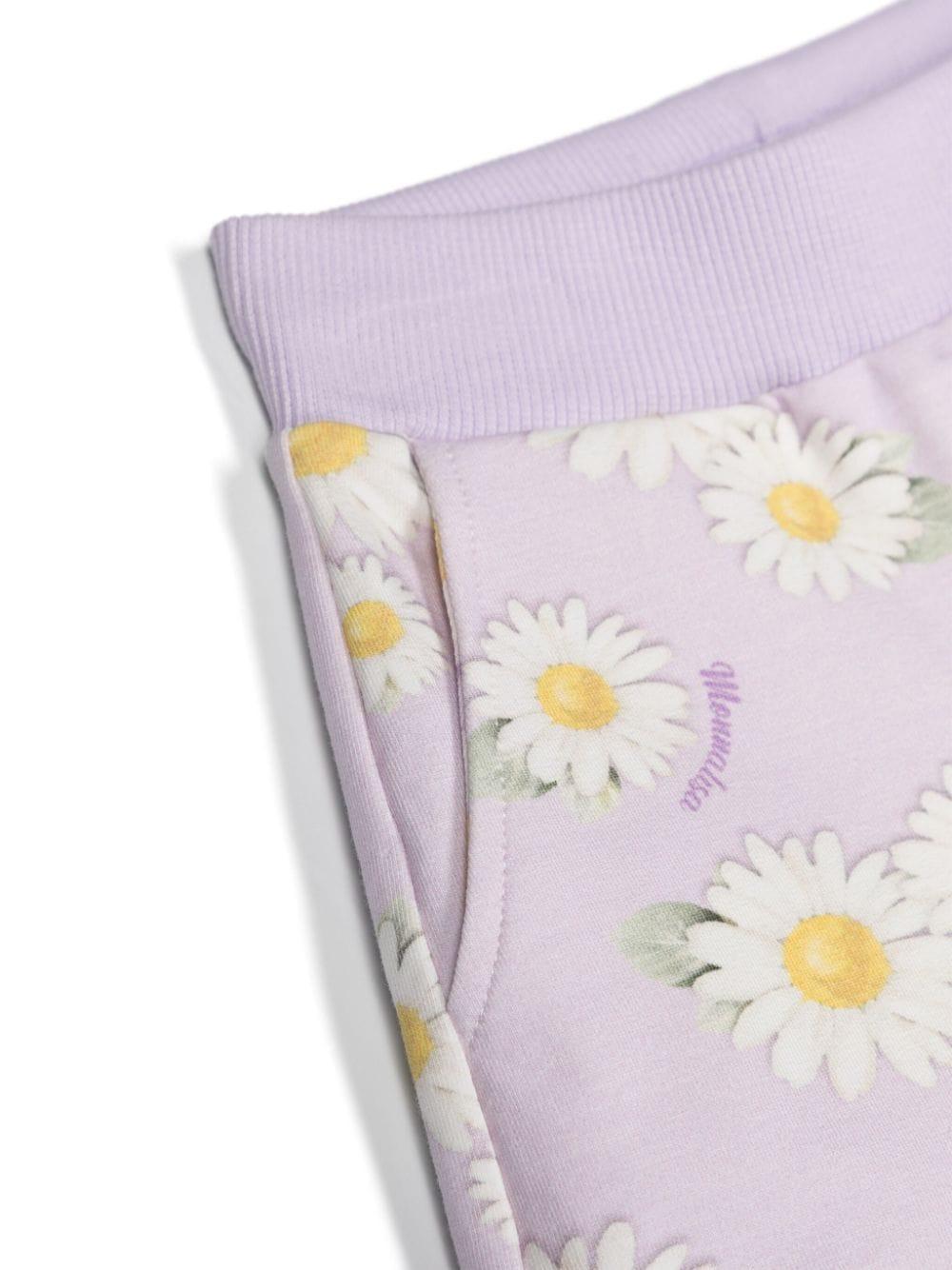 Shorts neonata lilla/multicolore