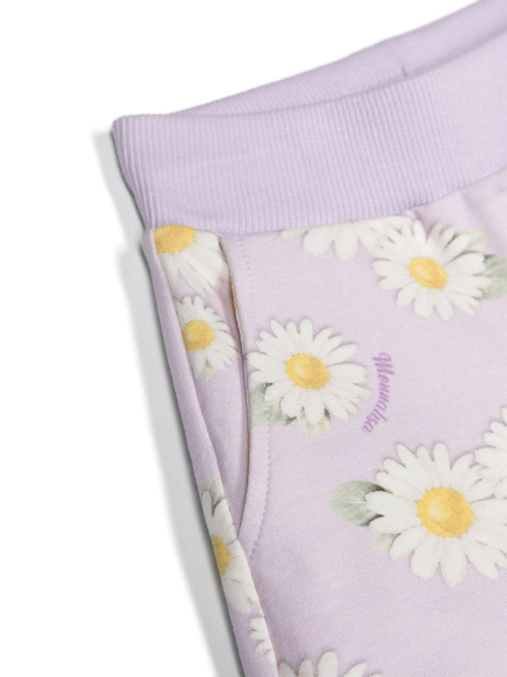Shorts neonata lilla/multicolore