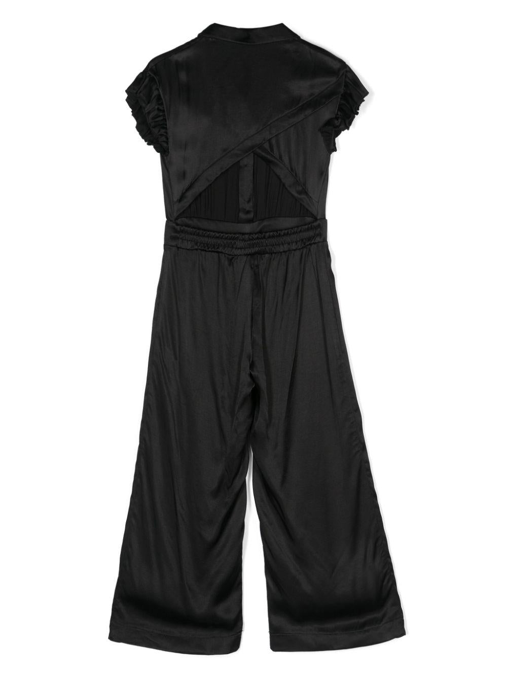 Jumpsuit nera bambina