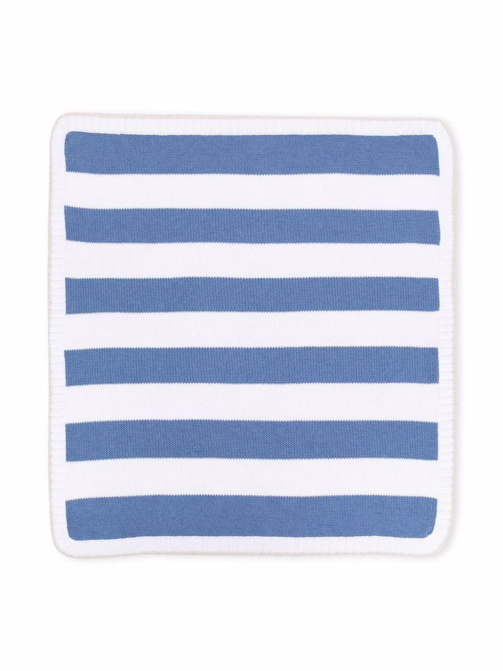 Coperta azzurra neonata
