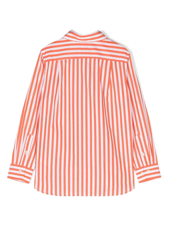 Camicia bambino arancione/bianco 322926259 001 RALPH LAUREN KIDS 