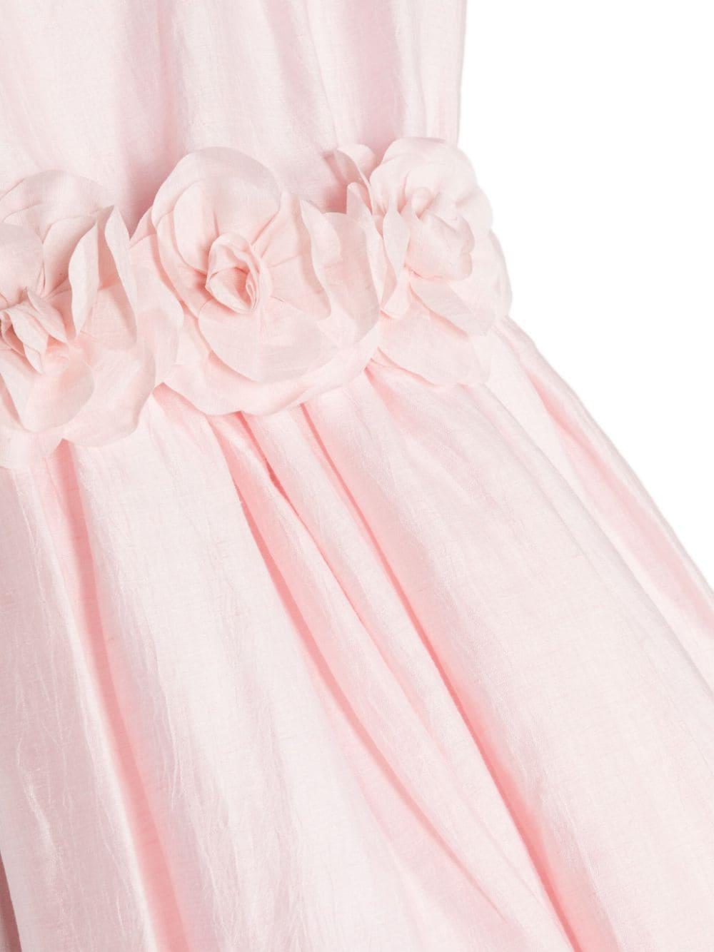 abito rosa bambina