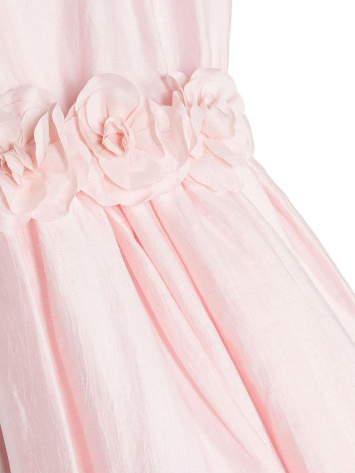 abito rosa bambina