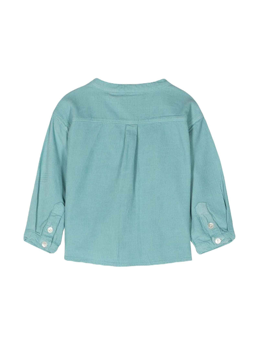 Camicia azzurra neonato unisex