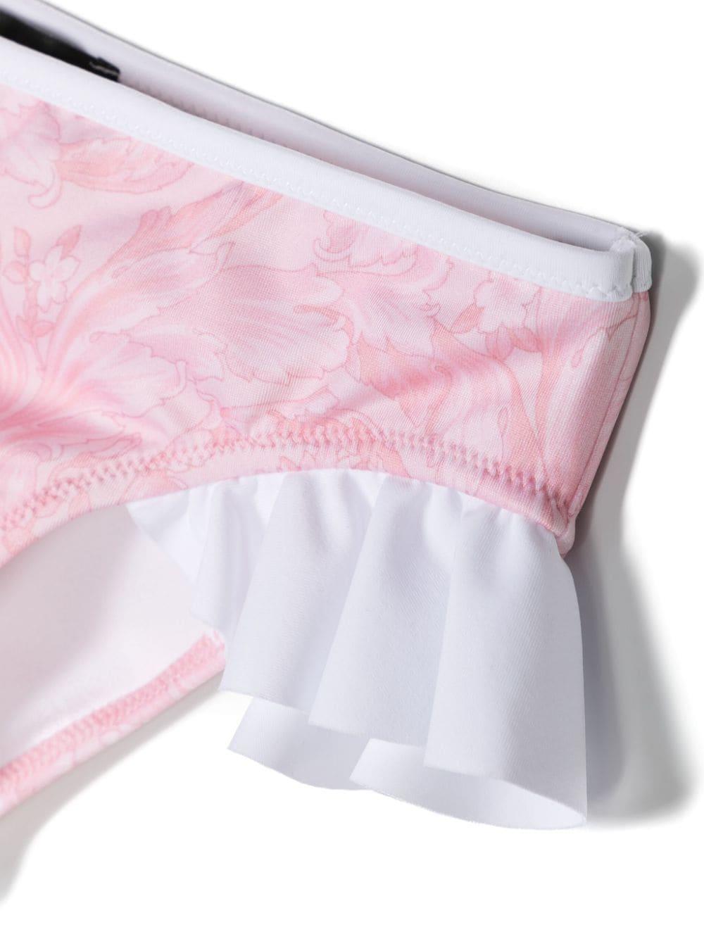 Bikini rosa chiaro bambina 10140951A10009 5P950 VERSACE 