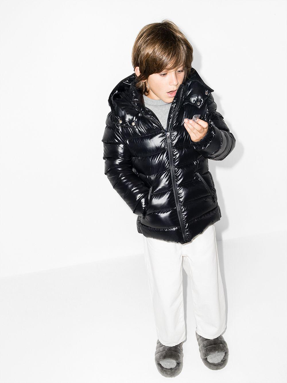 Piumino nero bambino