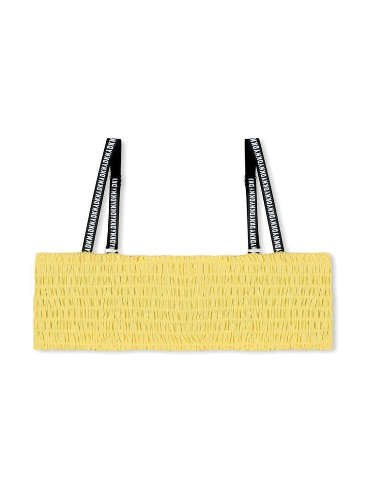 Set bikini giallo bambina