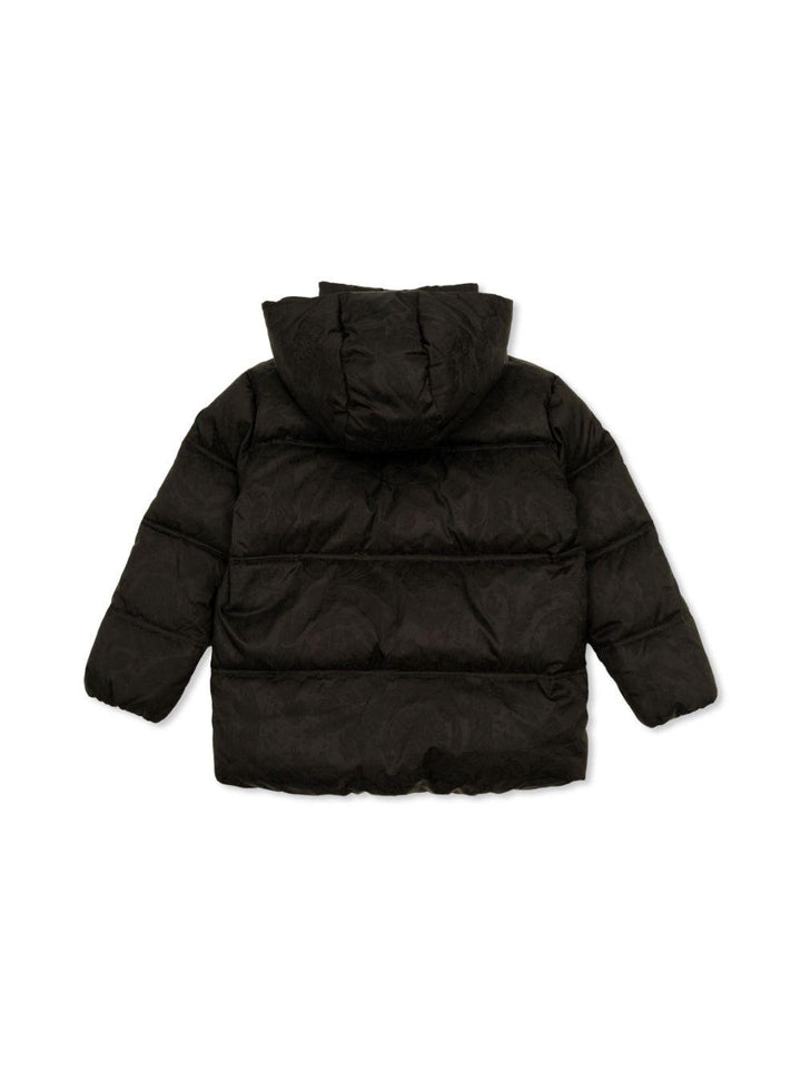 Piumino nero bambino