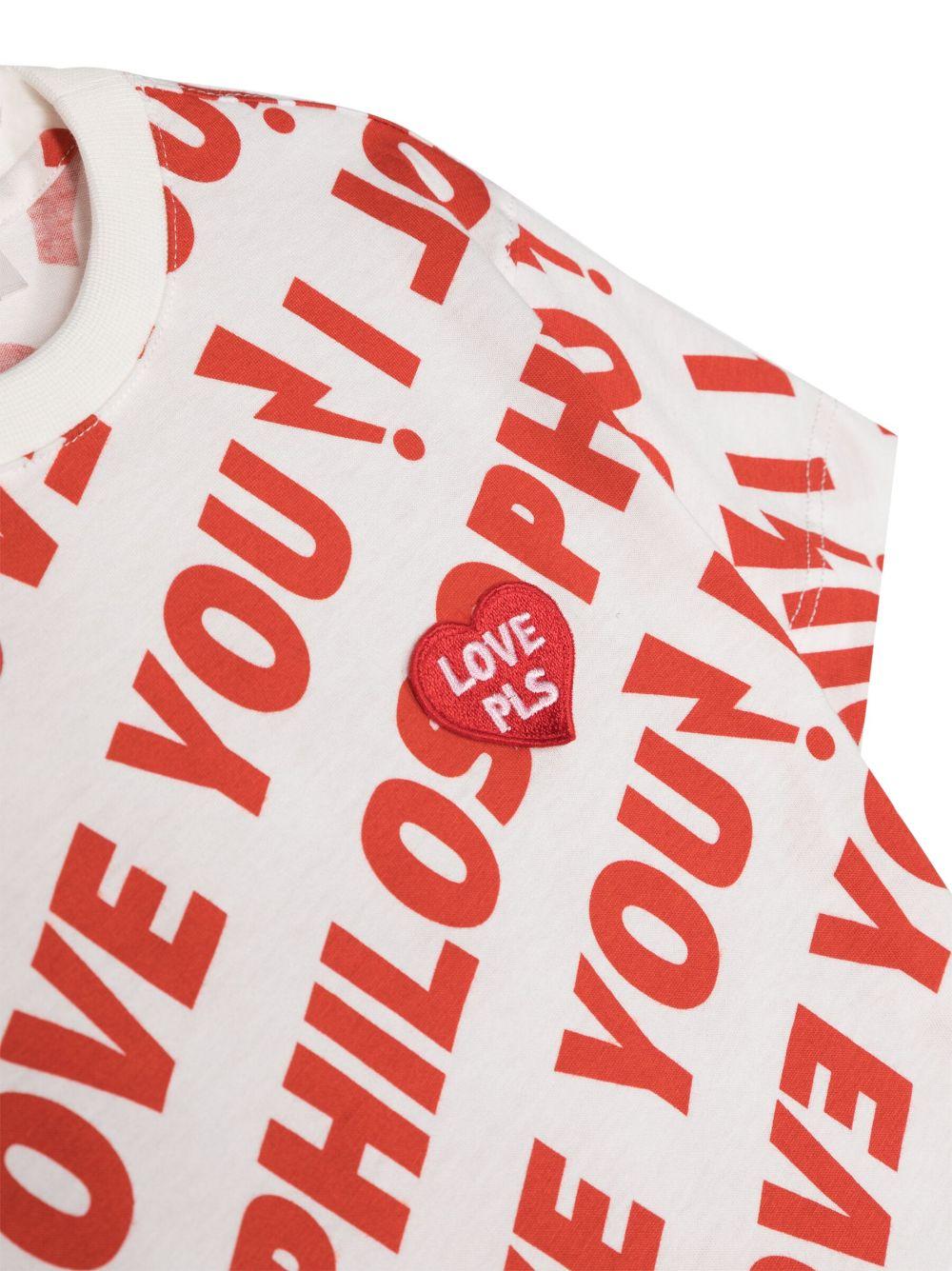 T-shirt bianca bambina