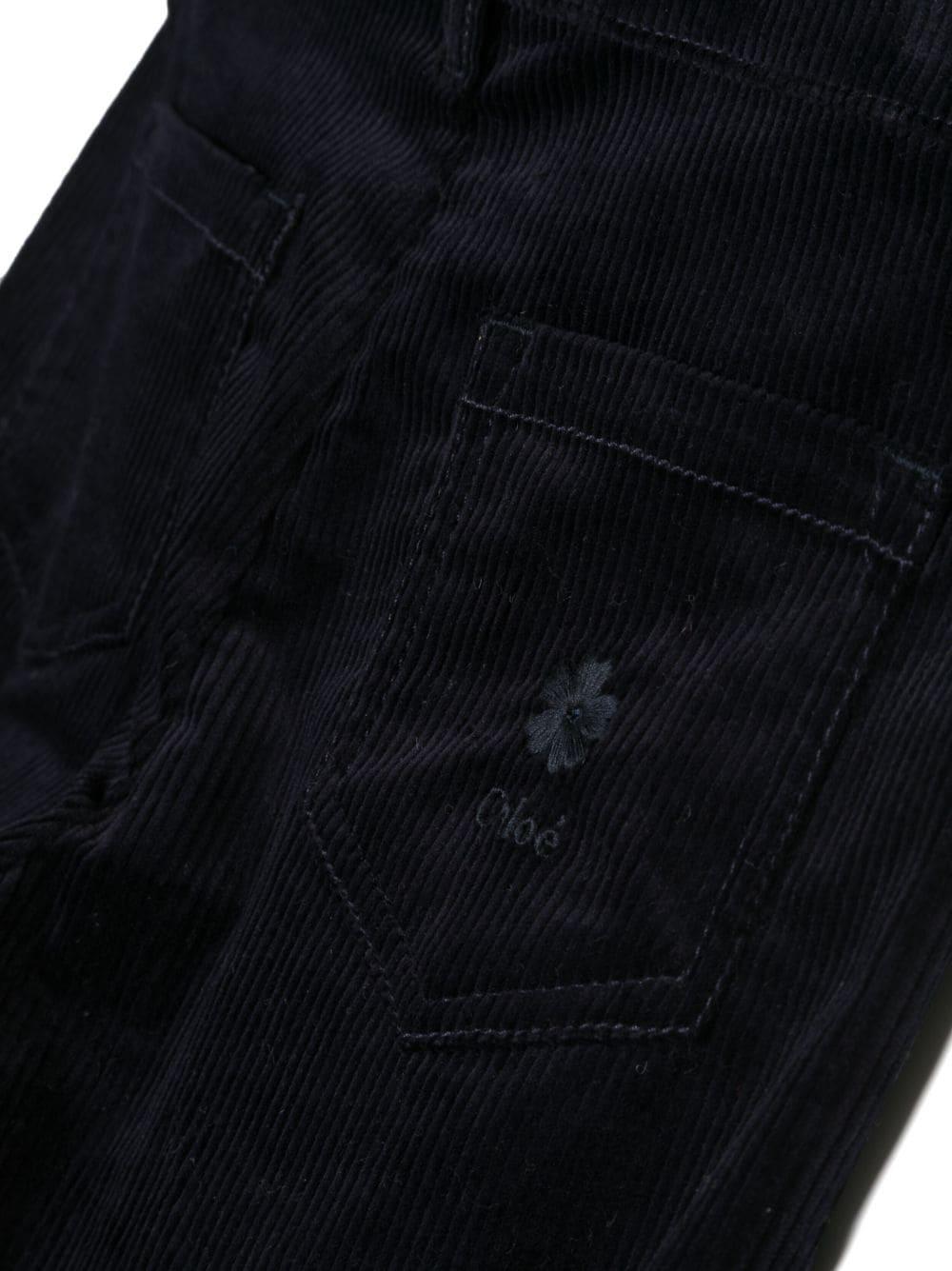 Pantaloni blu bambina