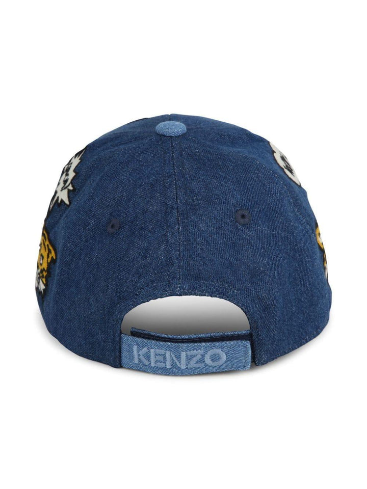 Cappello bambino indaco