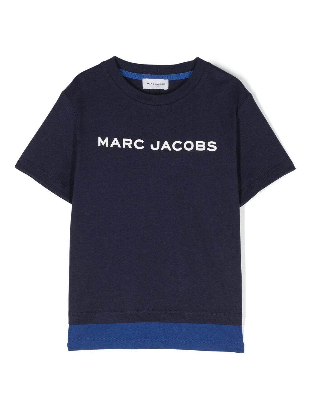 T-shirt blu navy bambino W25601 85T Marc Jacobs Kids 
