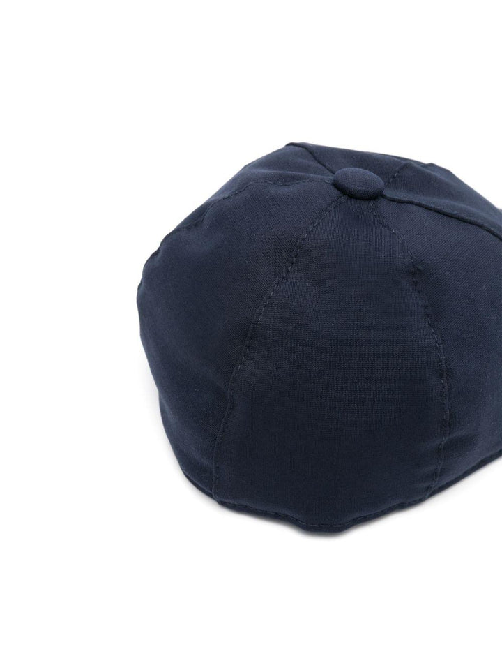 cappello blu neonato