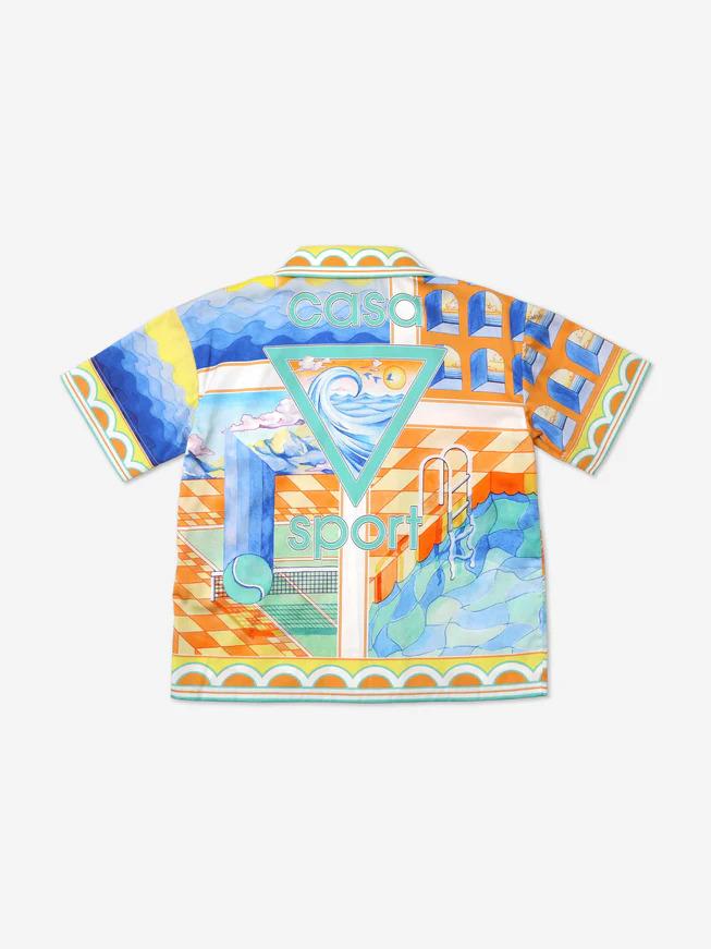 Camicia fantasia bambino