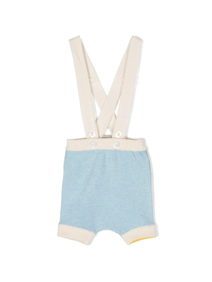 Shorts azzurri neonato unisex