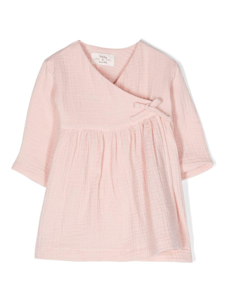 Abito rosa chiaro neonata