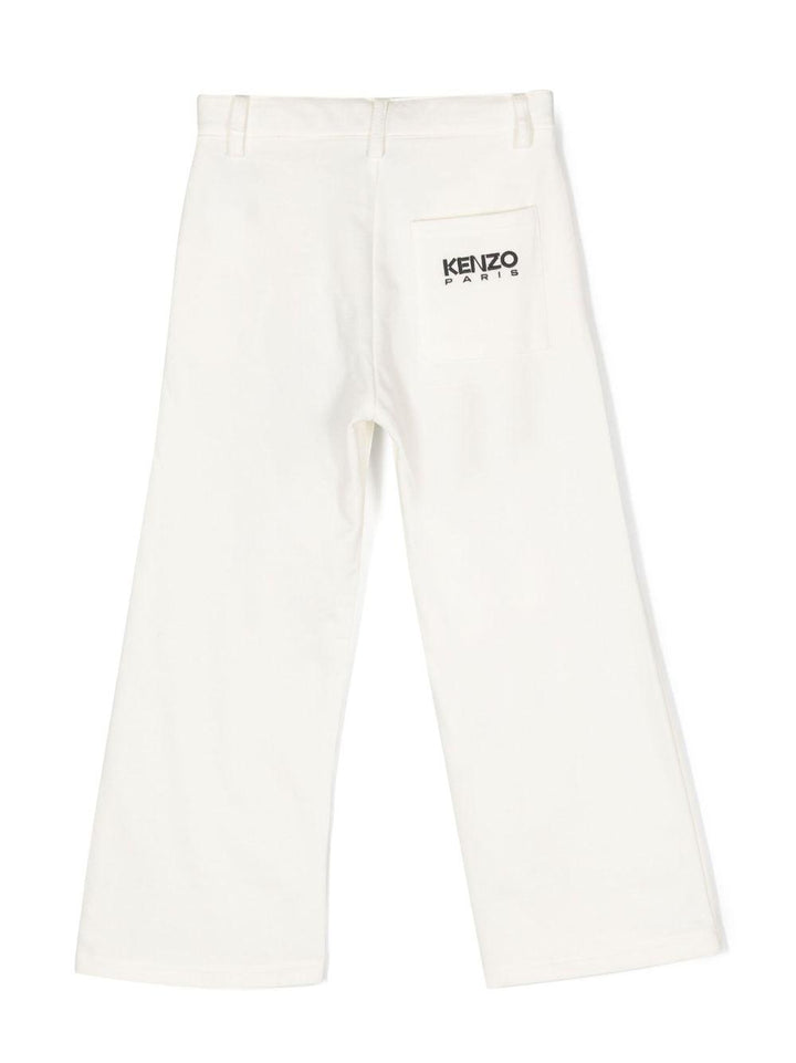 Pantaloni bianchi bambina K14275 12P KENZO KIDS 