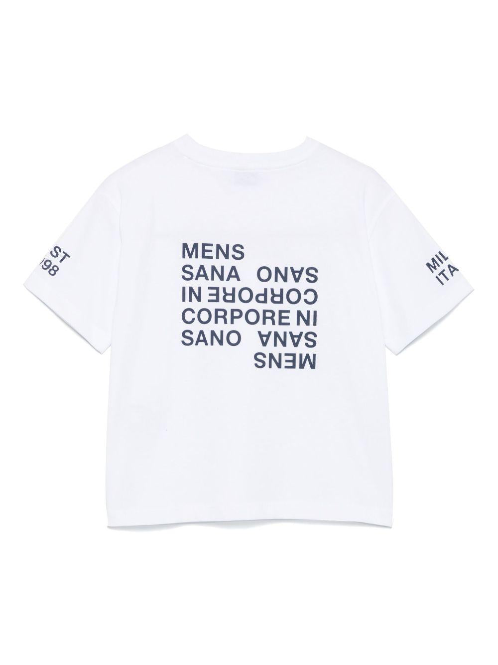 t-shirt bianca bambino