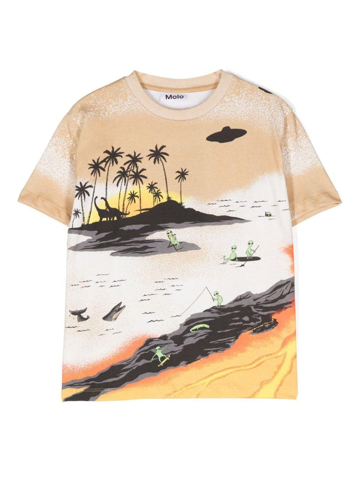 T-shirt multicolore bambino