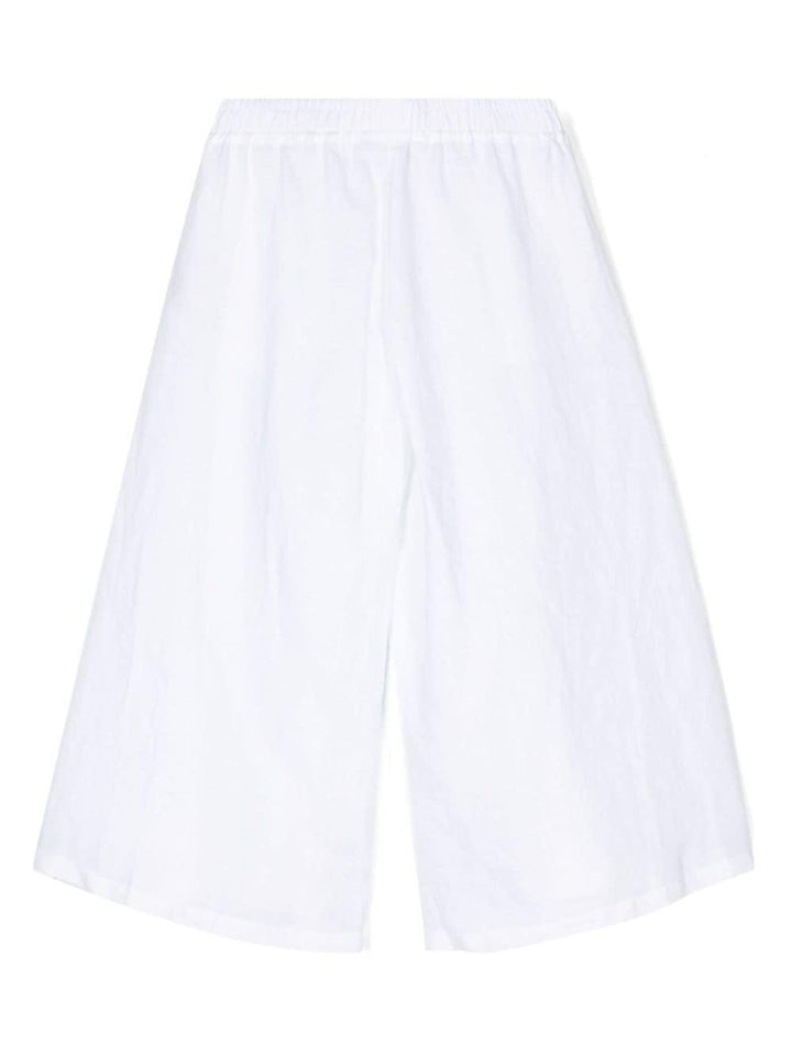 Pantaloni bianchi bambina