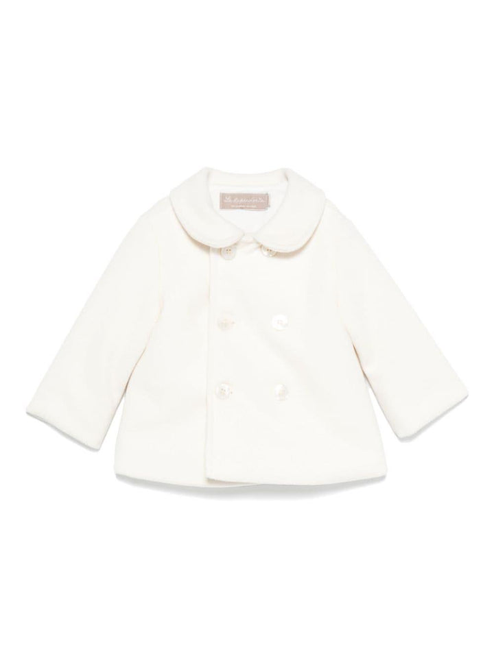 cappotto bianco neonato