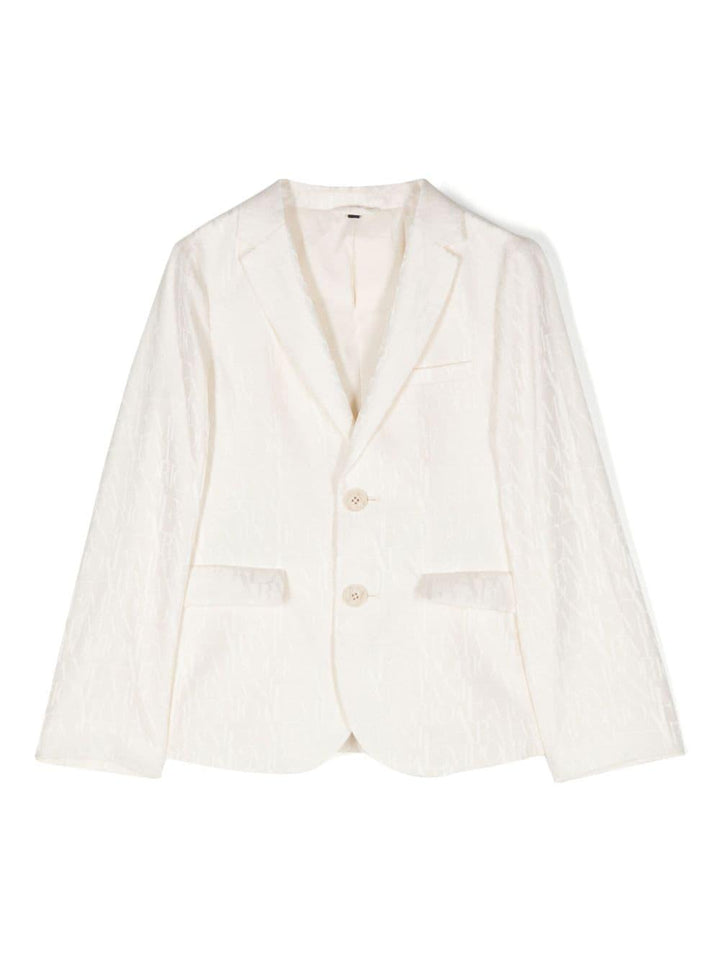 Blazer bianco bambino