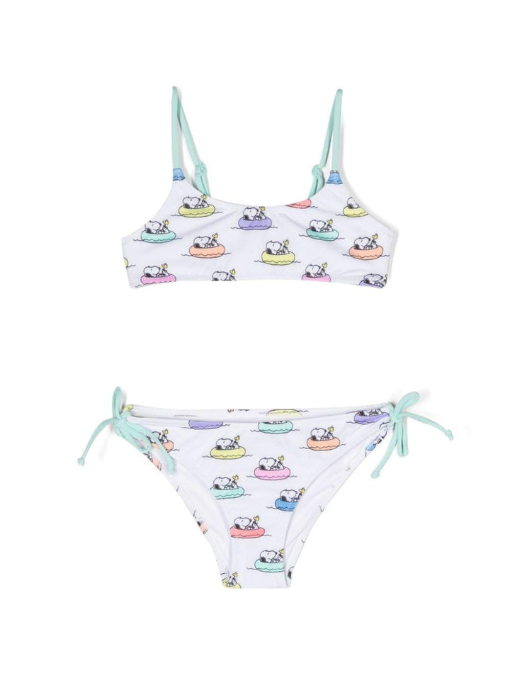 Bikini bianco bambina