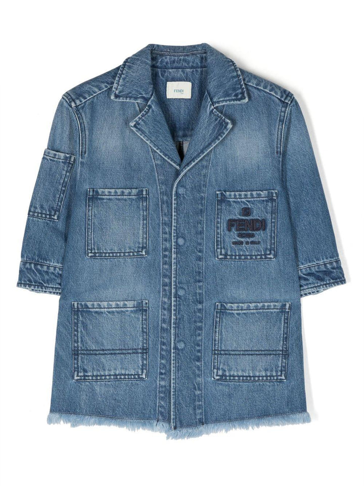 Giacca denim bambino