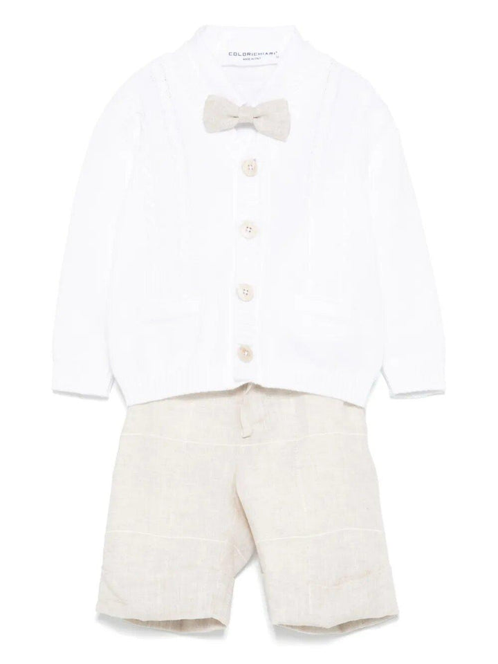 set bianco/beige neonato